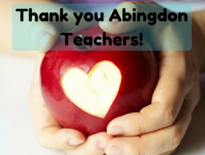 Thank you Abingdon Teachers!