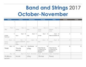 October-November Calendar PDF