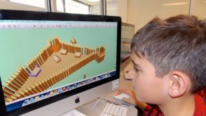 Architecture student builds a CAD Jamestown