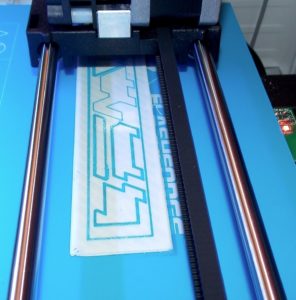 3D printer printing s Usonian panel