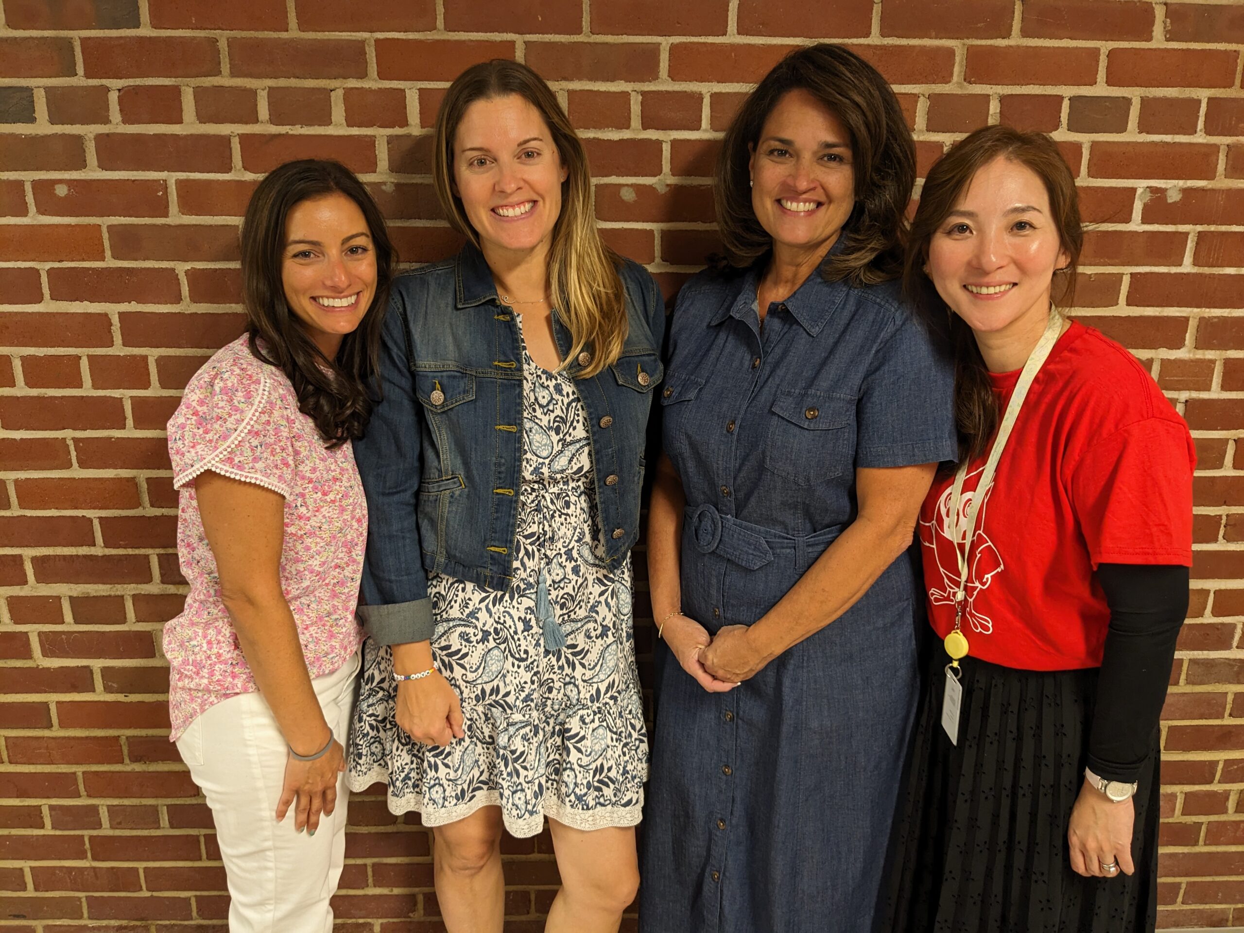 Math Specialist Team Pictured from left to right: Rachel Nesbitt, Kelly Penfield, Estela Tice, and Kanako Lyons