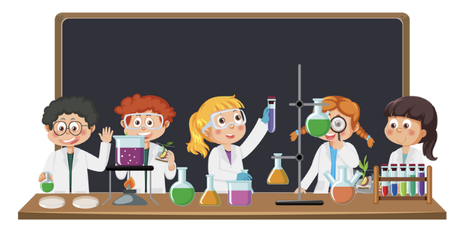 little scientists - from Canva